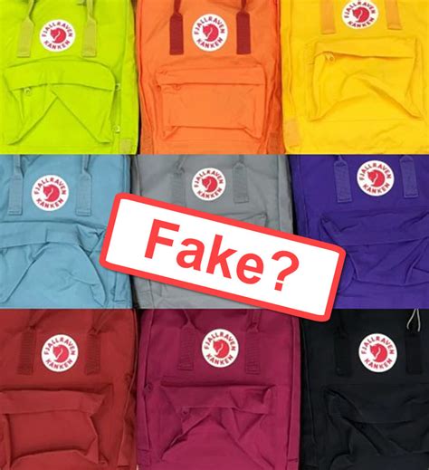 i cant tell if my fjallraven bag is fake|fjällräven counterfeit backpack.